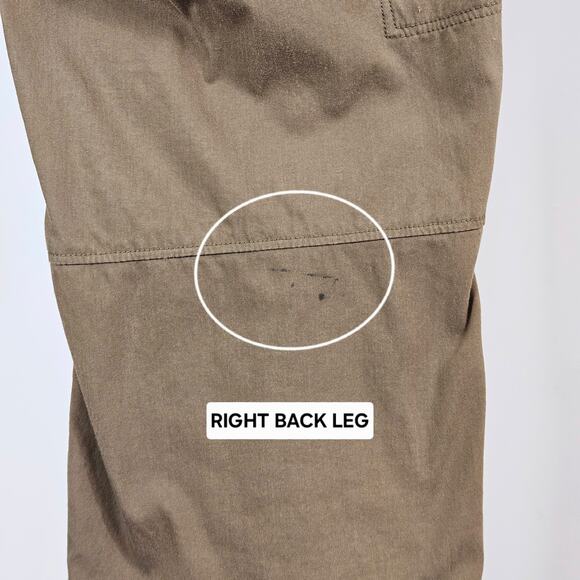 Arc'teryx Konseal Climbing Outdoor Hiking Pant Olive Green | Women's 6 | FLAWS - Picture 8 of 16